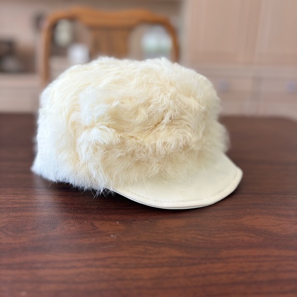 Vintage White Rabbit Fur Jacket - Picture 8 of 9